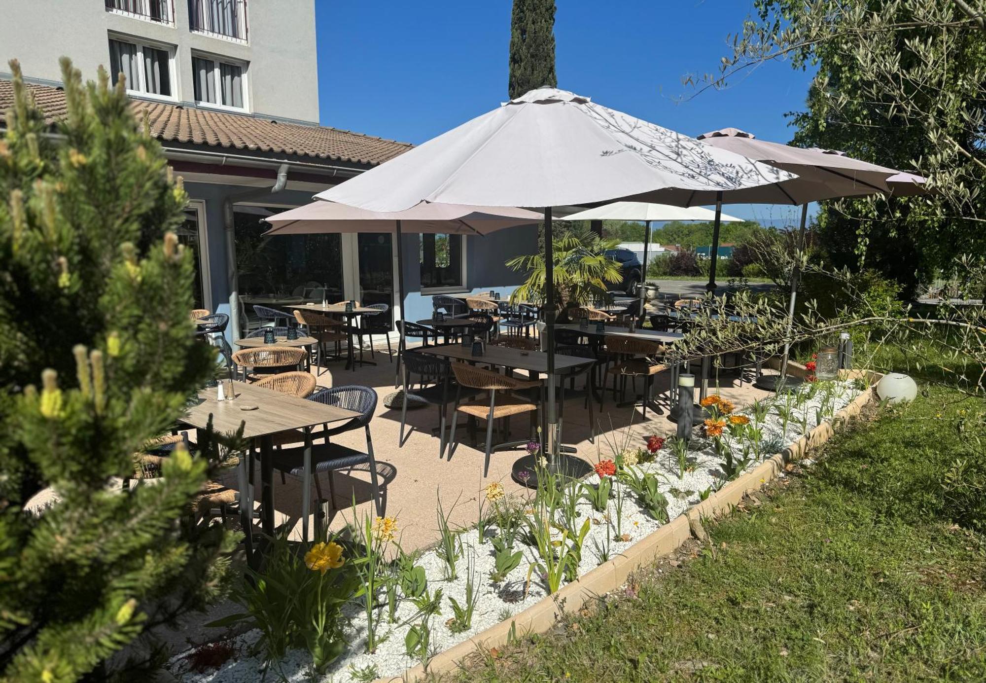 Hotel Cote Sud Leman Thonon-les-Bains Exterior foto