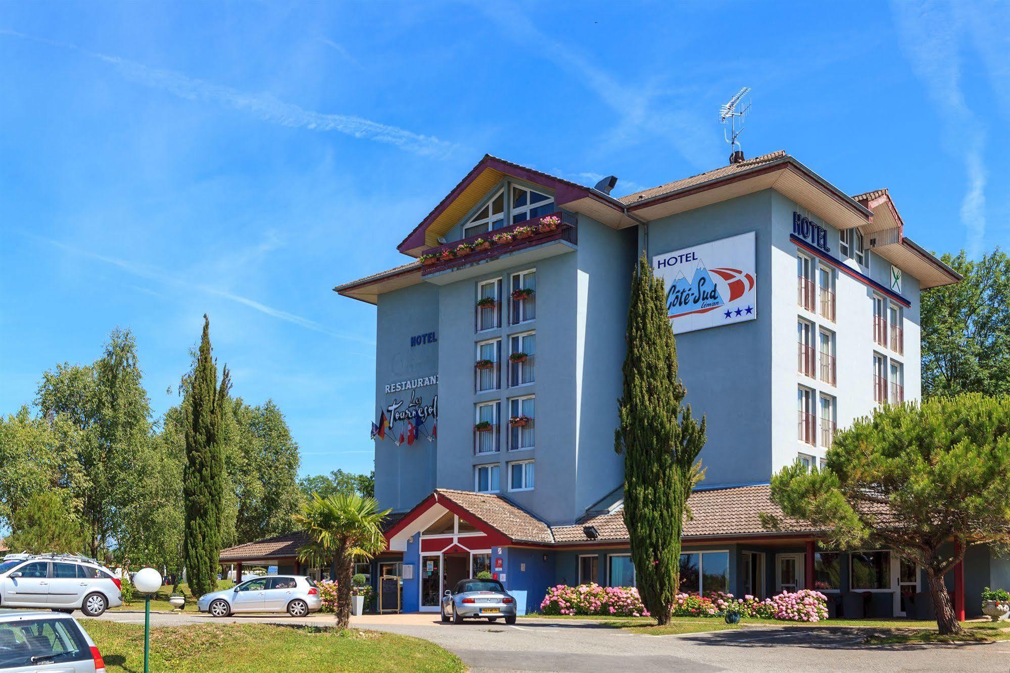 Hotel Cote Sud Leman Thonon-les-Bains Exterior foto